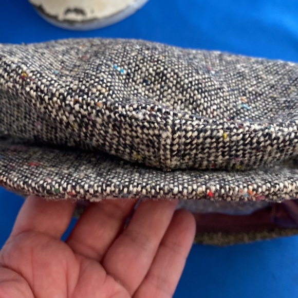 Paperboy Hat made by Totes SZ L black tweed - Picture 6 of 7